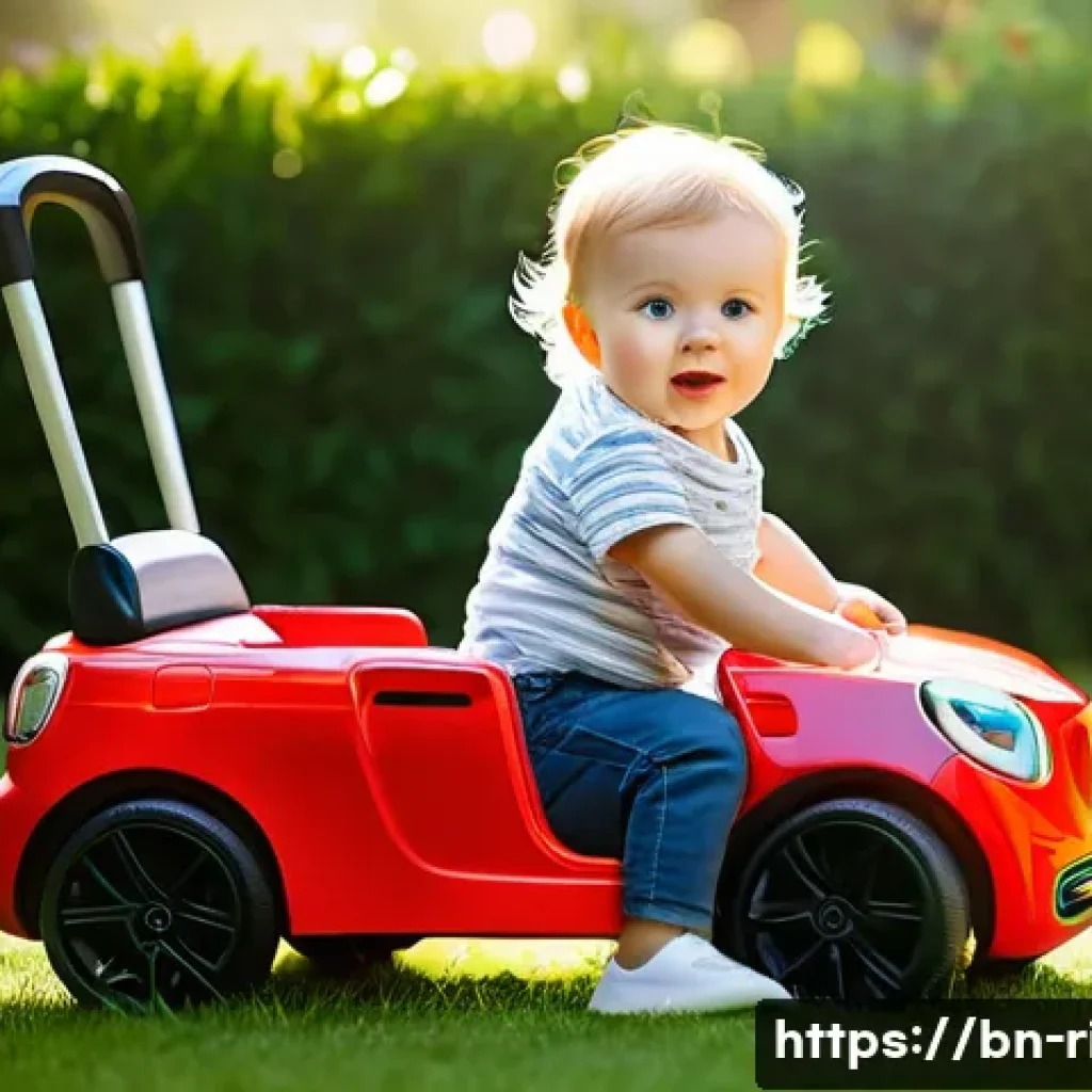 승용완구 최신 모델 - **Prompt:** A vibrant, cheerful toddler (around 2-3 years old), dressed in a cute, casual outfit inc...