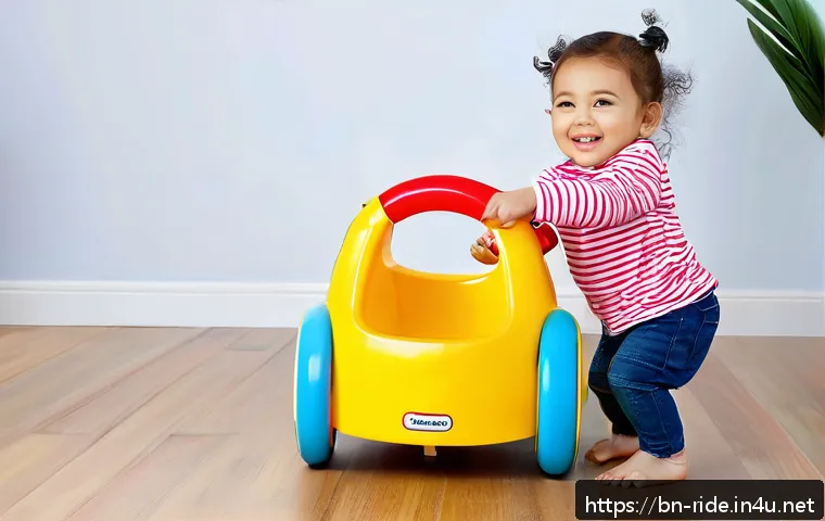승용완구 인기 모터 - A vibrant and colorful children's ride-on toy motor designed with eco-friendly plastic materials, fe...